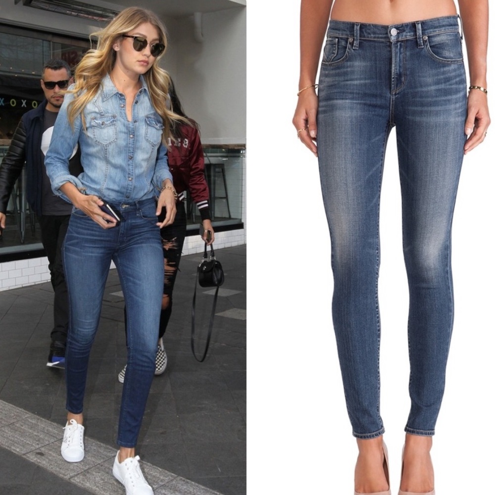 Agolde Women's Skinny Jeans - Blue